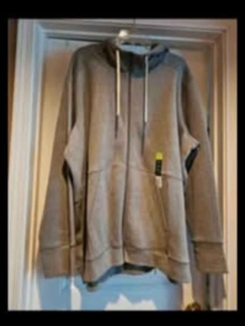 New womans size 4X Tek Gear ultra soft fleece grey sweater 🩶🤍